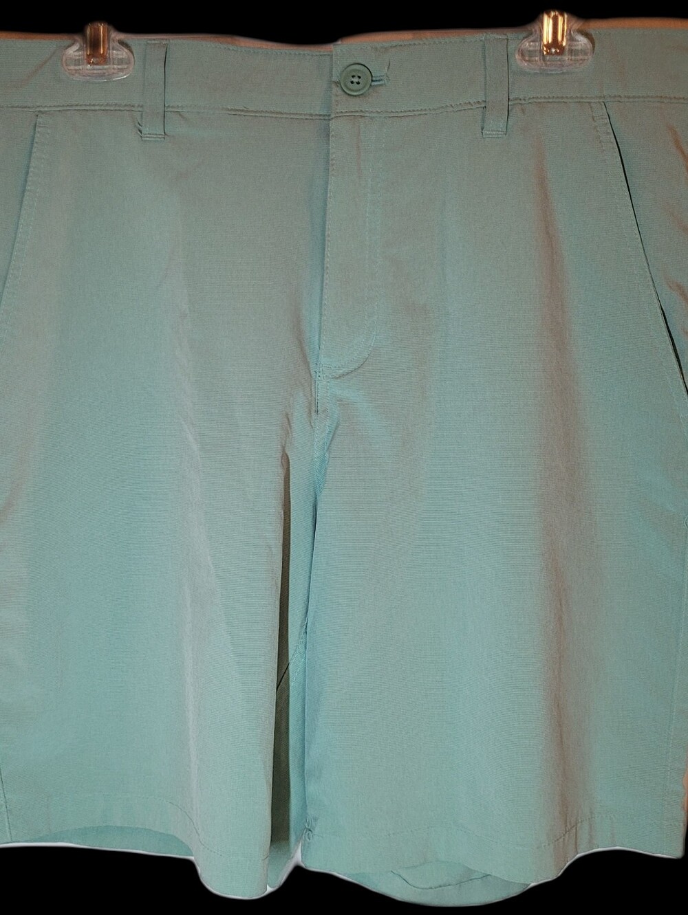 Rorie Whelan Mens Golf Shorts Light Green Size 34